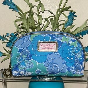 Lilly Pulitzer for Estée Lauder cosmetic makeup bag